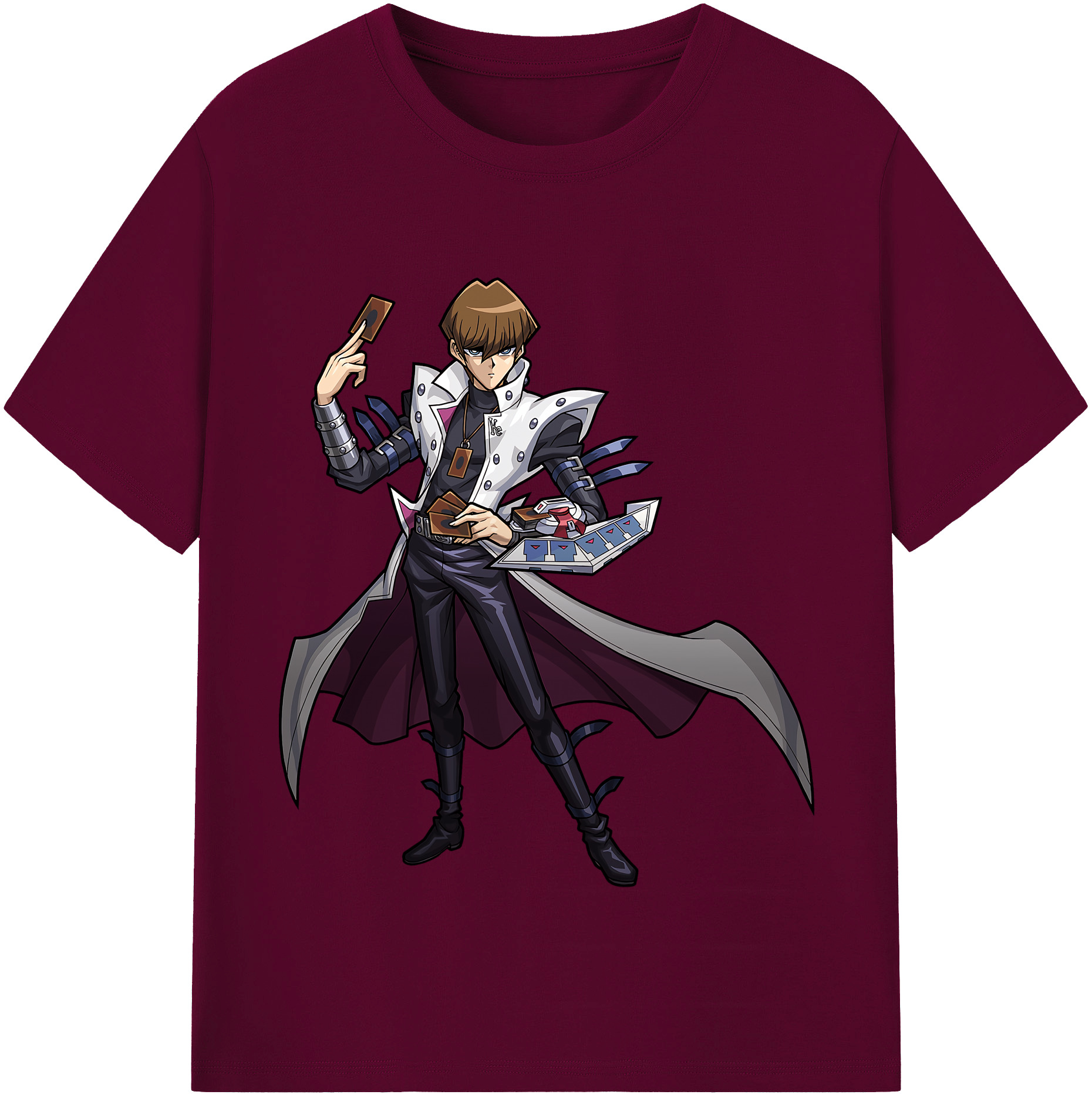 （画像用） 遊☆戯☆王 Yu-Gi-Oh! レディースカジュアルプリントTシャツ（綿100％）